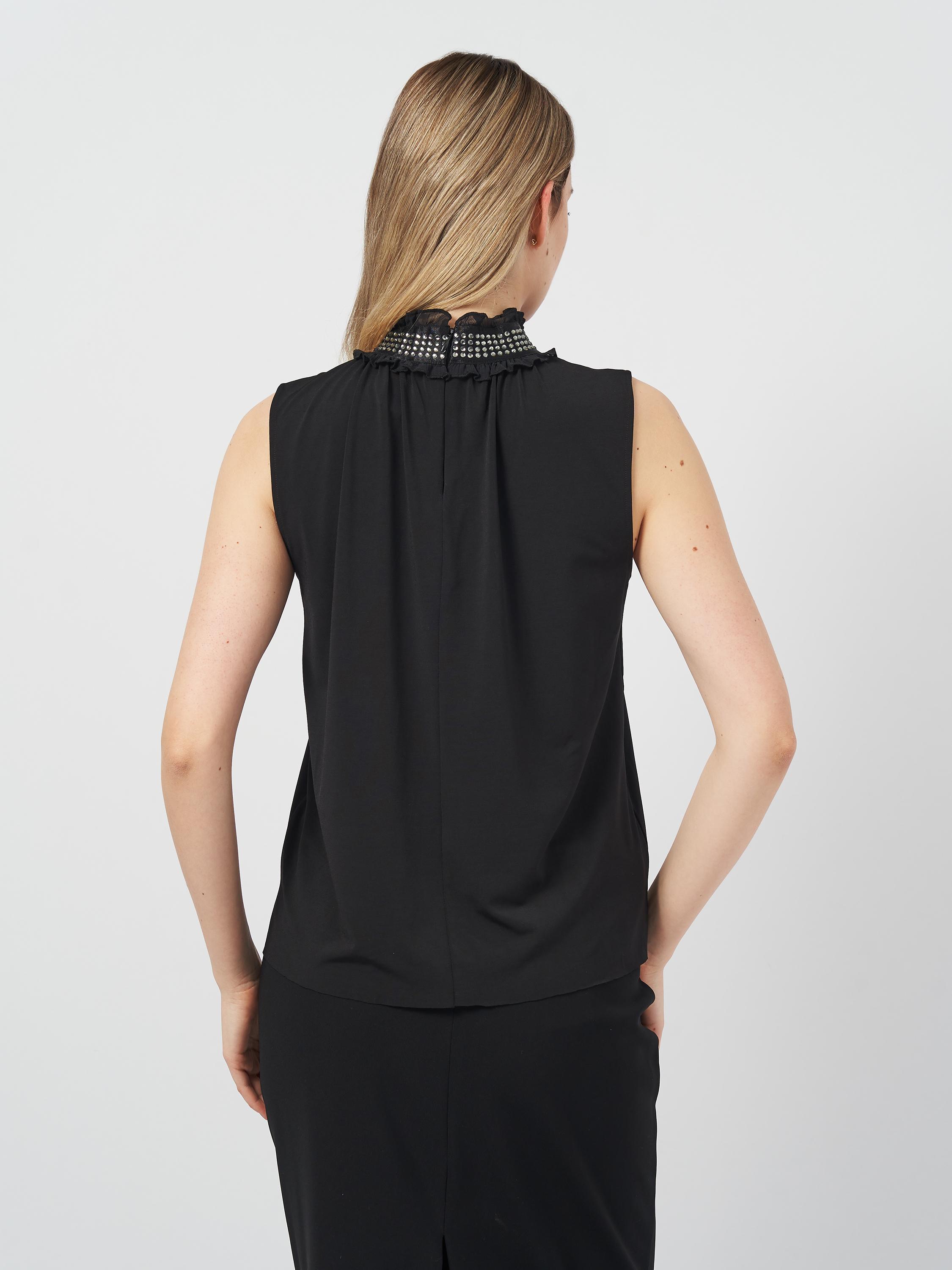 Блуза без рукава S Черный (1470258arl) - фото 3