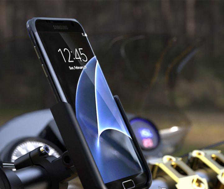 Велодержатель для телефона Psheko Х3 Bicycle Phone Holder Black (ВВ050496) - фото 7