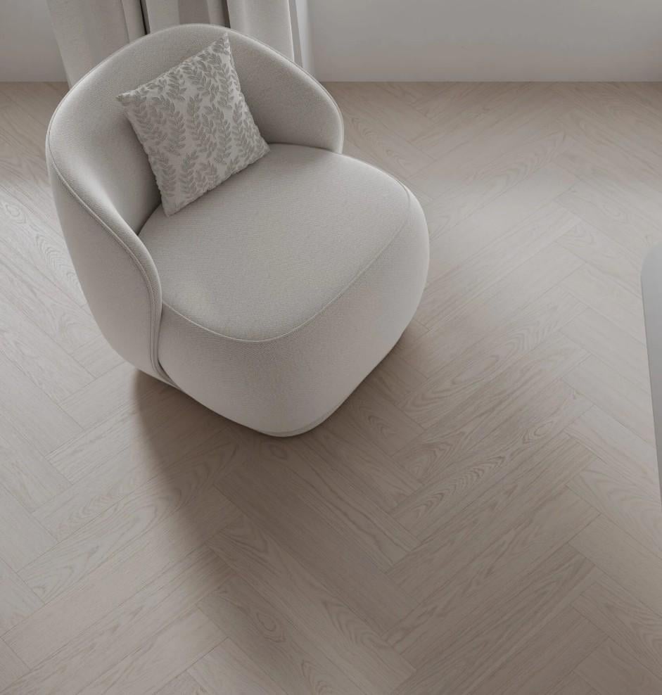 Ламинат виниловый Barlinek SPC LVT Next Step Herringbone DLE+ классическая английская елка без подкладки Дуб Silk (29710549) - фото 2