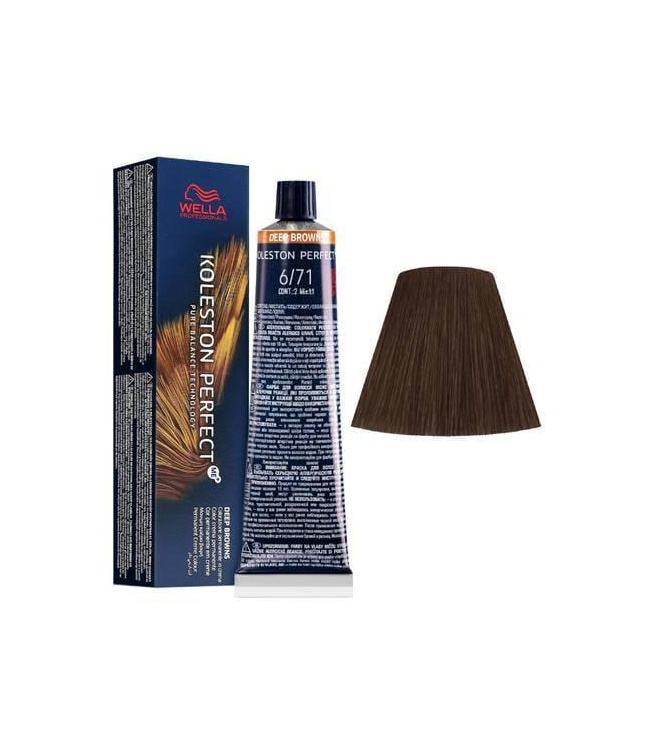 Краска-крем для волос Wella Koleston 6/71 60 мл (812893329)