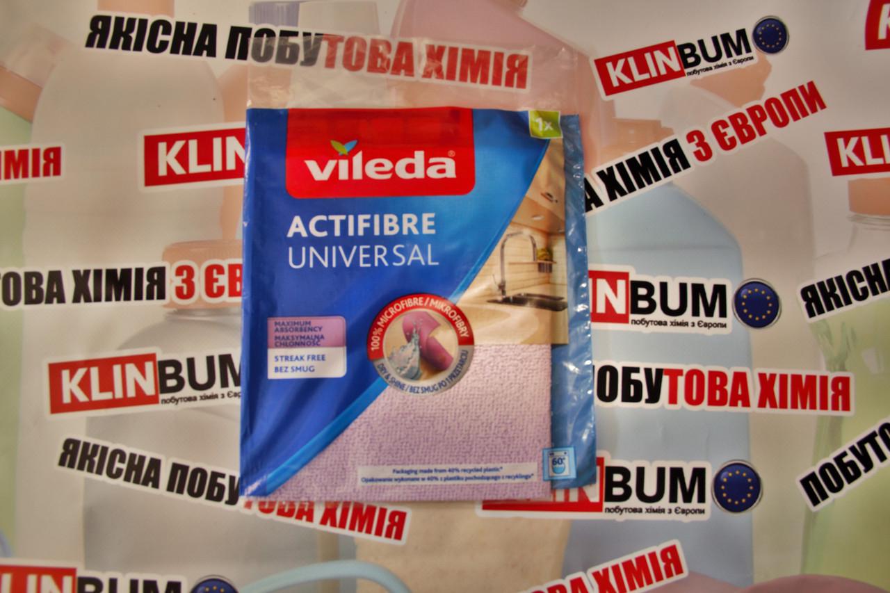 Серветка Vileda Actifibre універсальна Фіолетовий (2625854639) - фото 2 Серветка Vileda Actifibre універсальна Фіолетовий (2625854639) - фото 2