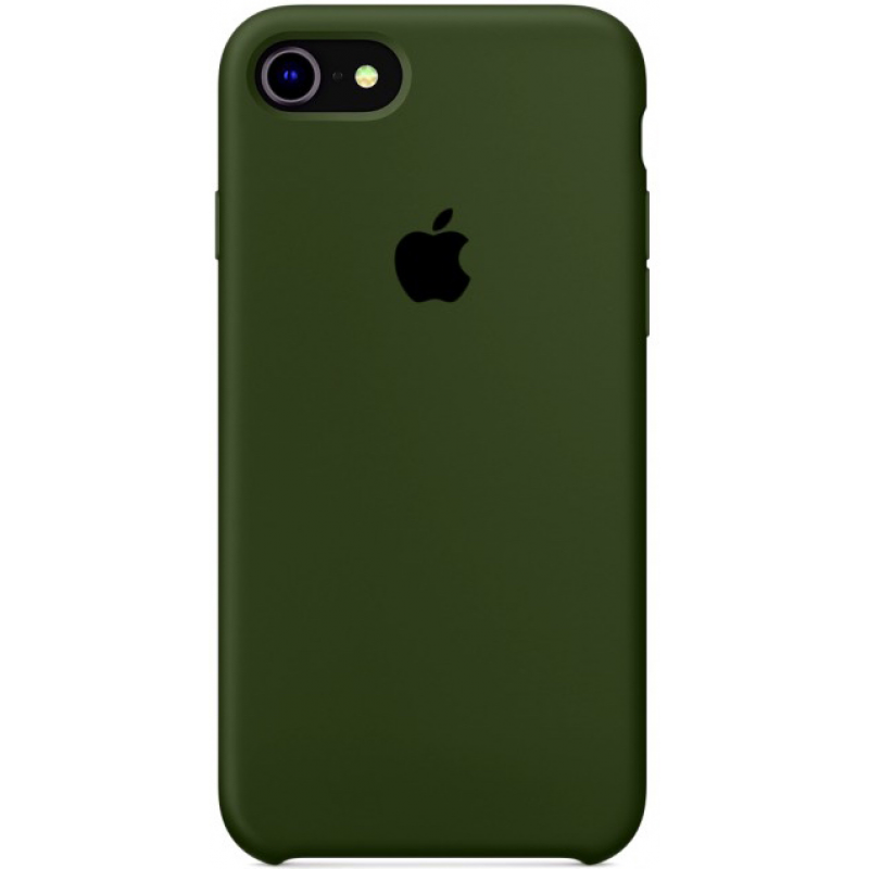 Чехол GoVern Silicone Case для Apple iPhone 7/8/SE 2020 Virid (Xaki)