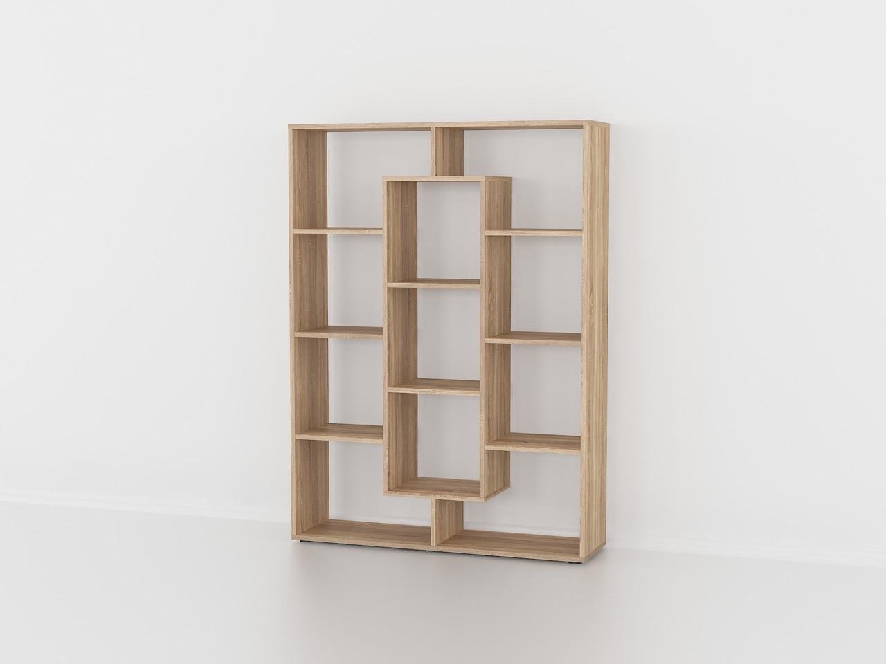 Полка для книг-стеллаж для дома Moreli Id A-0050 1430x1072x290 мм Дуб сонома (id27-0000-50-sonoma)