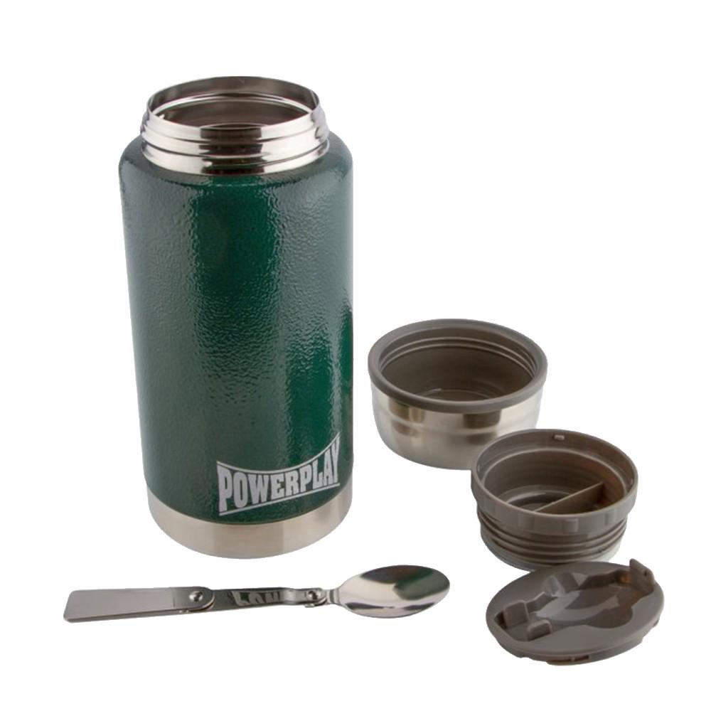 Термос харчовий PowerPlay 9002 750 мл Зелений - фото 3