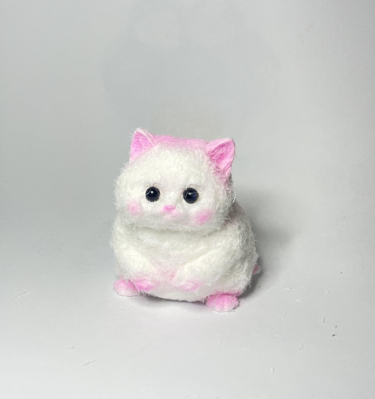 Котик антистрес із перловим намистом Pinch Family Білий (AD-242502)