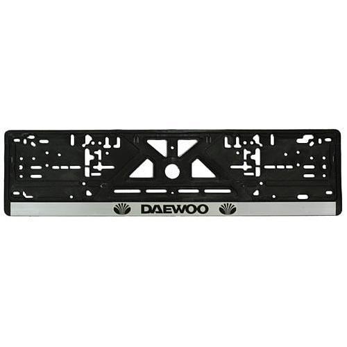 Рамка номерного знака Daewoo пластиковая Черный