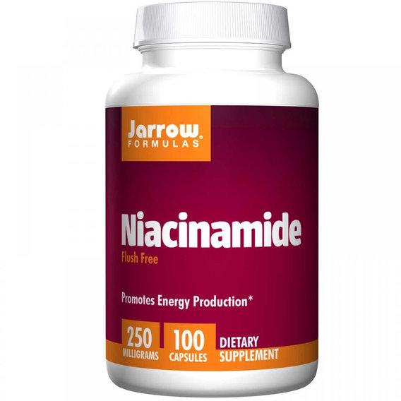 Ниацин Jarrow Formulas Niacinamide 250 mg 100 Caps