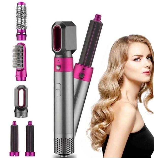 Стайлер Hot Air Styler 5в1 для укладання волосся 1000 Вт з кейсом (15301936) - фото 8