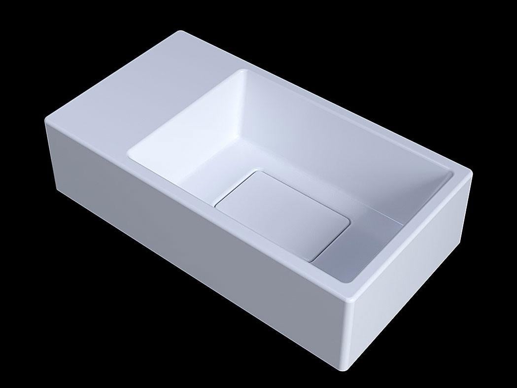 Умывальник подвесной Status Savay L White (727) - фото 3