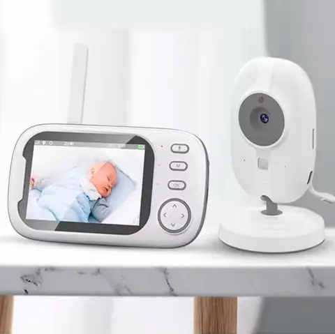 Відеоняня з дисплеєм ABM600 камера та аудіо зв'язок (MAX77) - фото 2 Відеоняня з дисплеєм ABM600 камера та аудіо зв'язок (MAX77) - фото 2