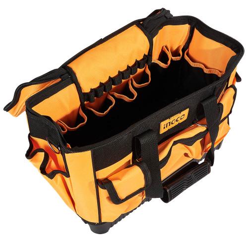 Сумка для инструмента INGCO INDUSTRIAL 410 мм 25 карманов (26842956) - фото 12 Сумка для инструмента INGCO INDUSTRIAL 410 мм 25 карманов (26842956) - фото 12