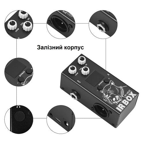 Емулятор гітарних кабінетів M-VAVE IR Box (	ID00139) - фото 2