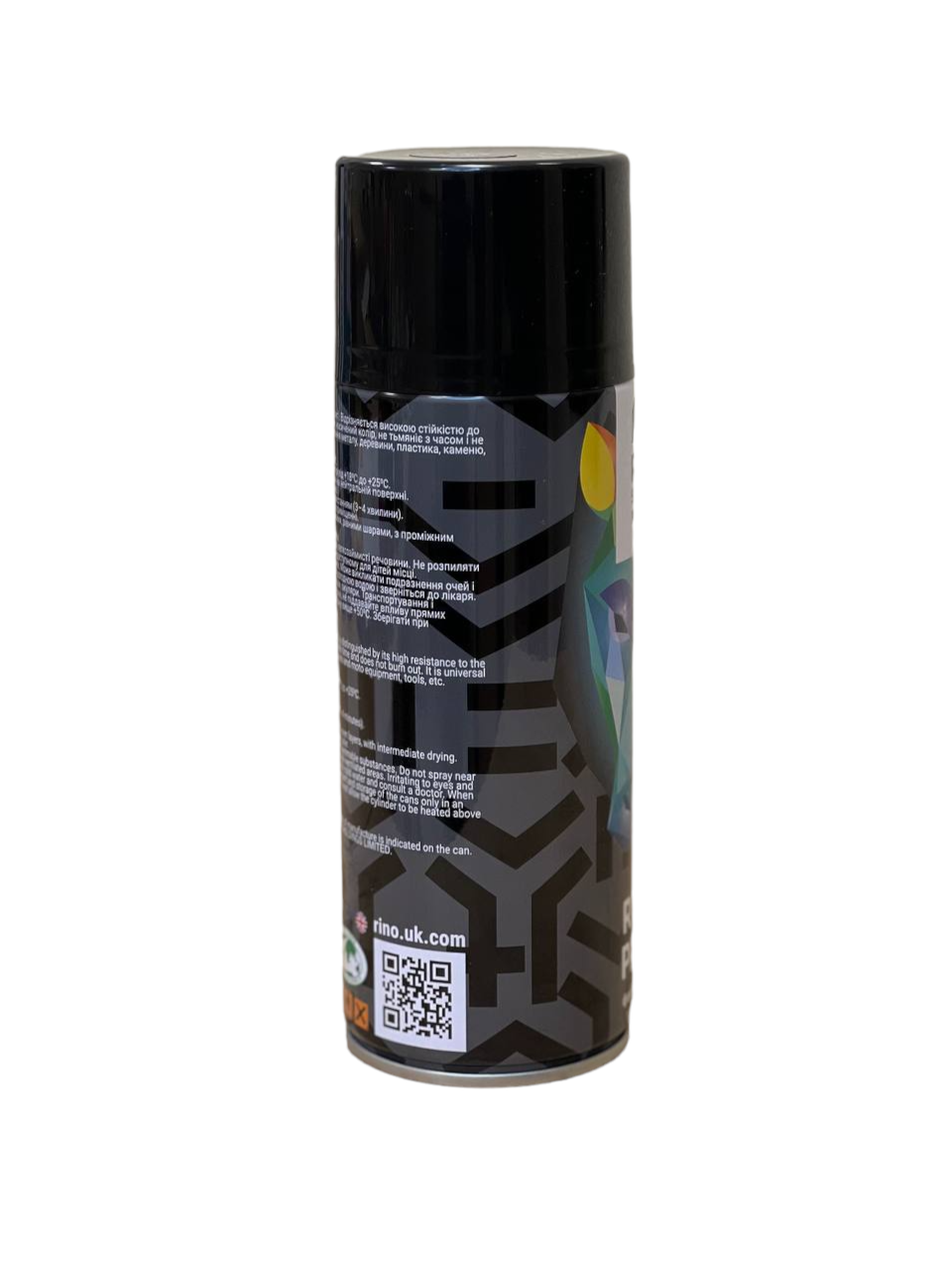 Краска Rino Paint Universal RP-39 Черный - фото 2