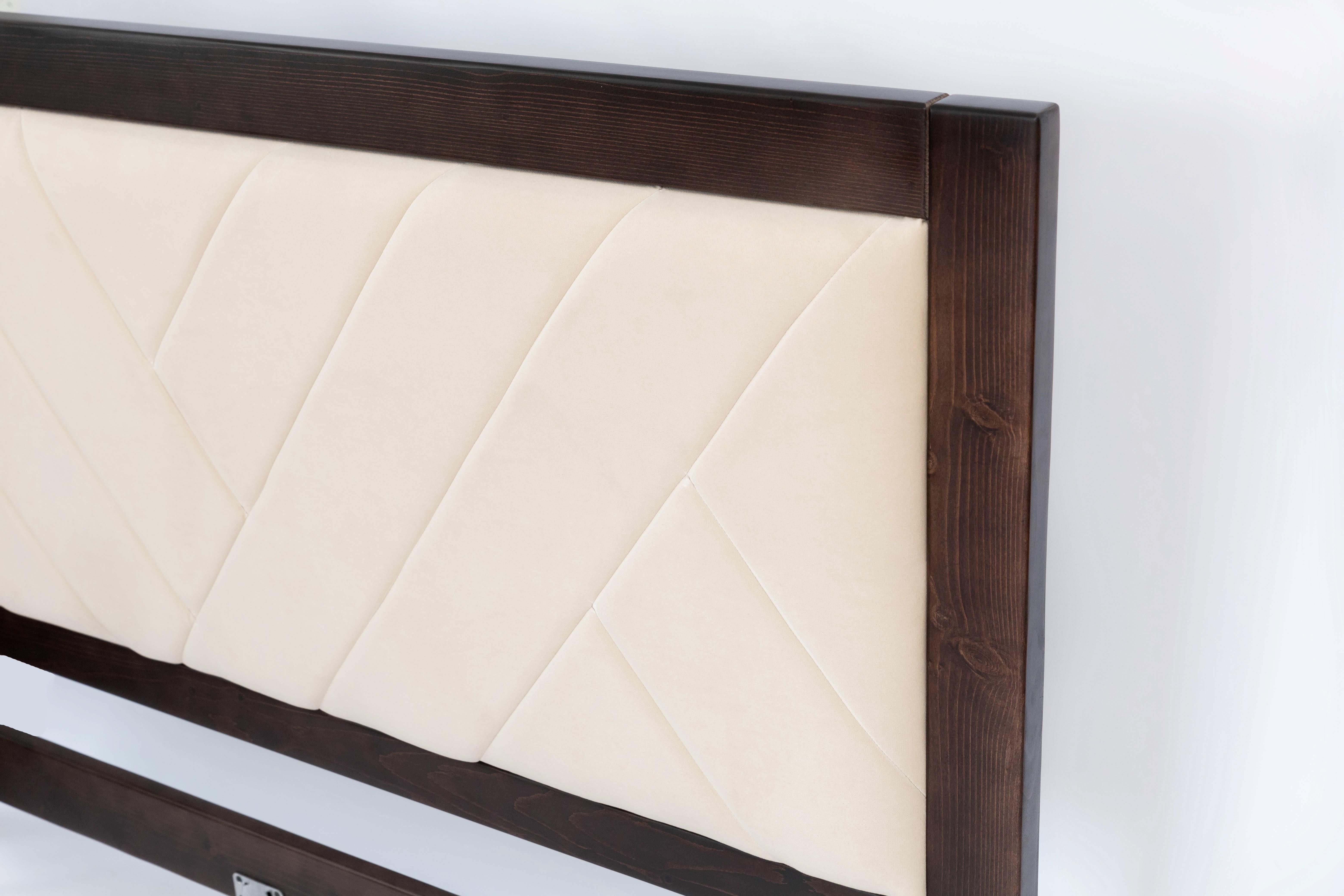 Ліжко Артеміда Аксіома 1,4 м 1470x1100x2060 мм Горіх (GAА0055202) - фото 4 Ліжко Артеміда Аксіома 1,4 м 1470x1100x2060 мм Горіх (GAА0055202) - фото 4