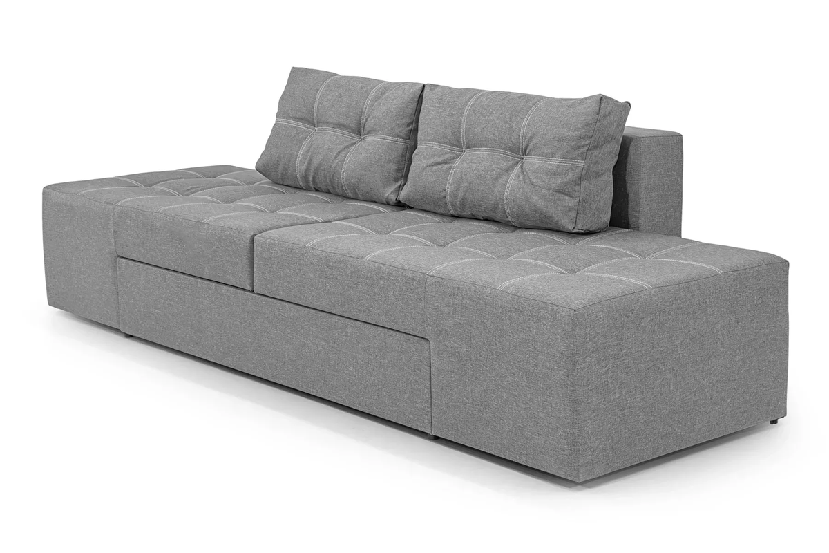 Диван трансформер Диско 270х105 см Светло-серый (29557843) Диван трансформер Диско 270х105 см Светло-серый (29557843)