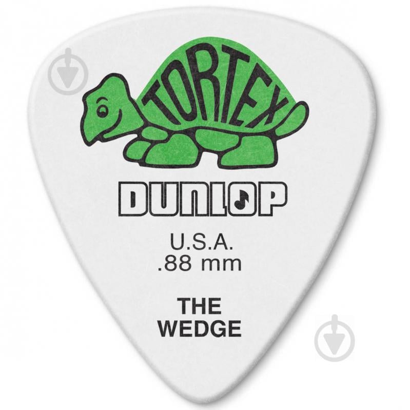 Медіатор Dunlop 4240 Tortex Wedge Guitar Pick 0.88 мм (1 шт.) Медіатор Dunlop 4240 Tortex Wedge Guitar Pick 0.88 мм (1 шт.)