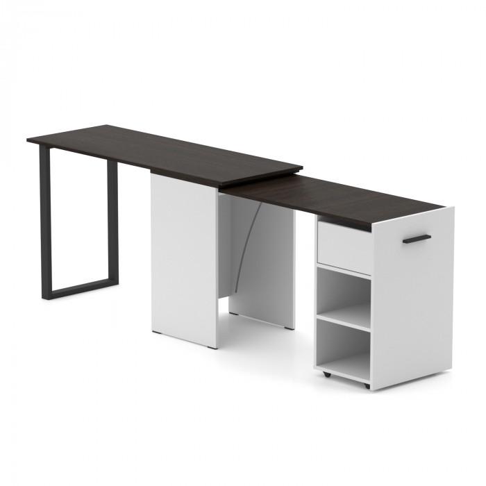 Стол-трансформер Knap Hobana Jumbo B1 World 228х50х77 см Белый/Венге (S201010220) - фото 2 Стол-трансформер Knap Hobana Jumbo B1 World 228х50х77 см Белый/Венге (S201010220) - фото 2