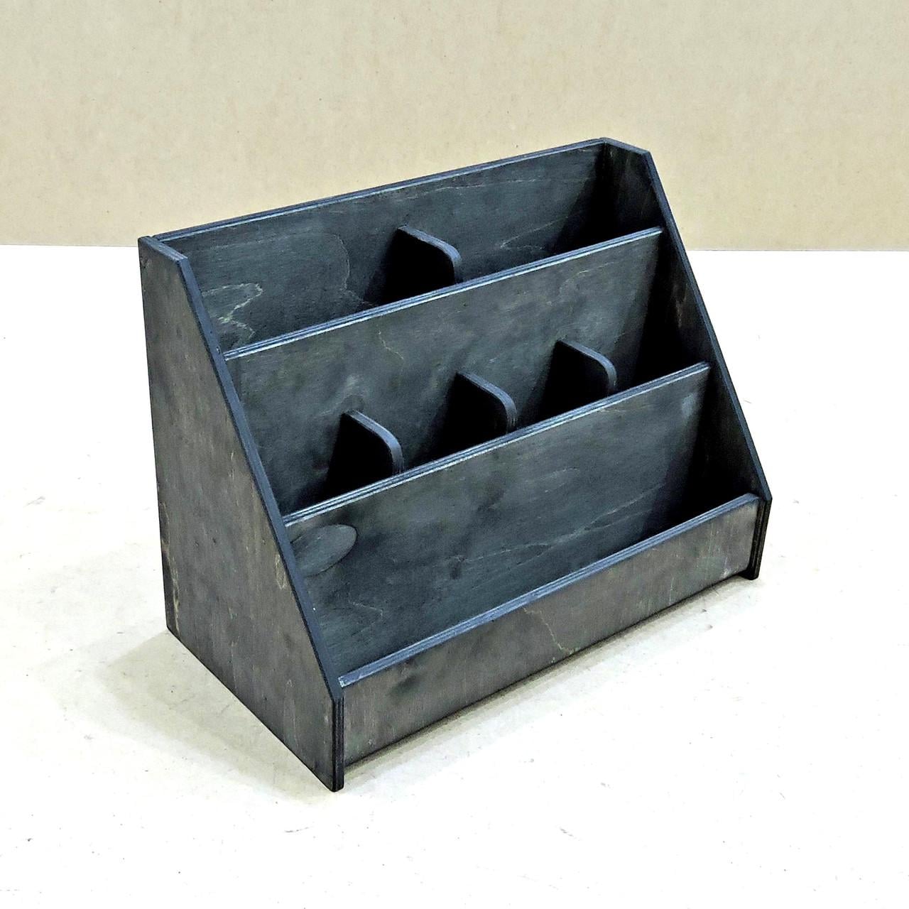 Органайзер настольный из дерева Донлаваж Морион (Кнц-005711)