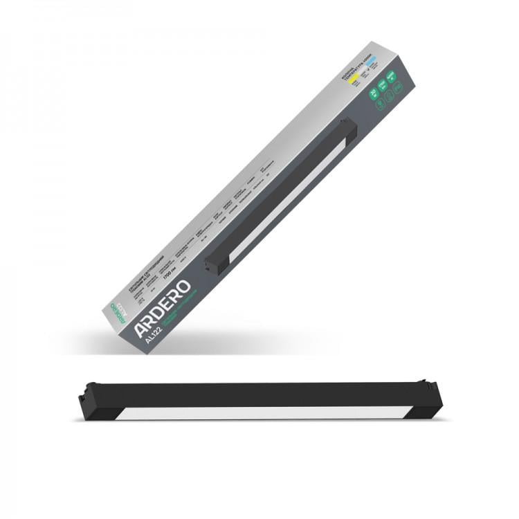 Светильник трековый светодиодный Ardero AL122 30 Вт 120 град 4000K Черный (7988)