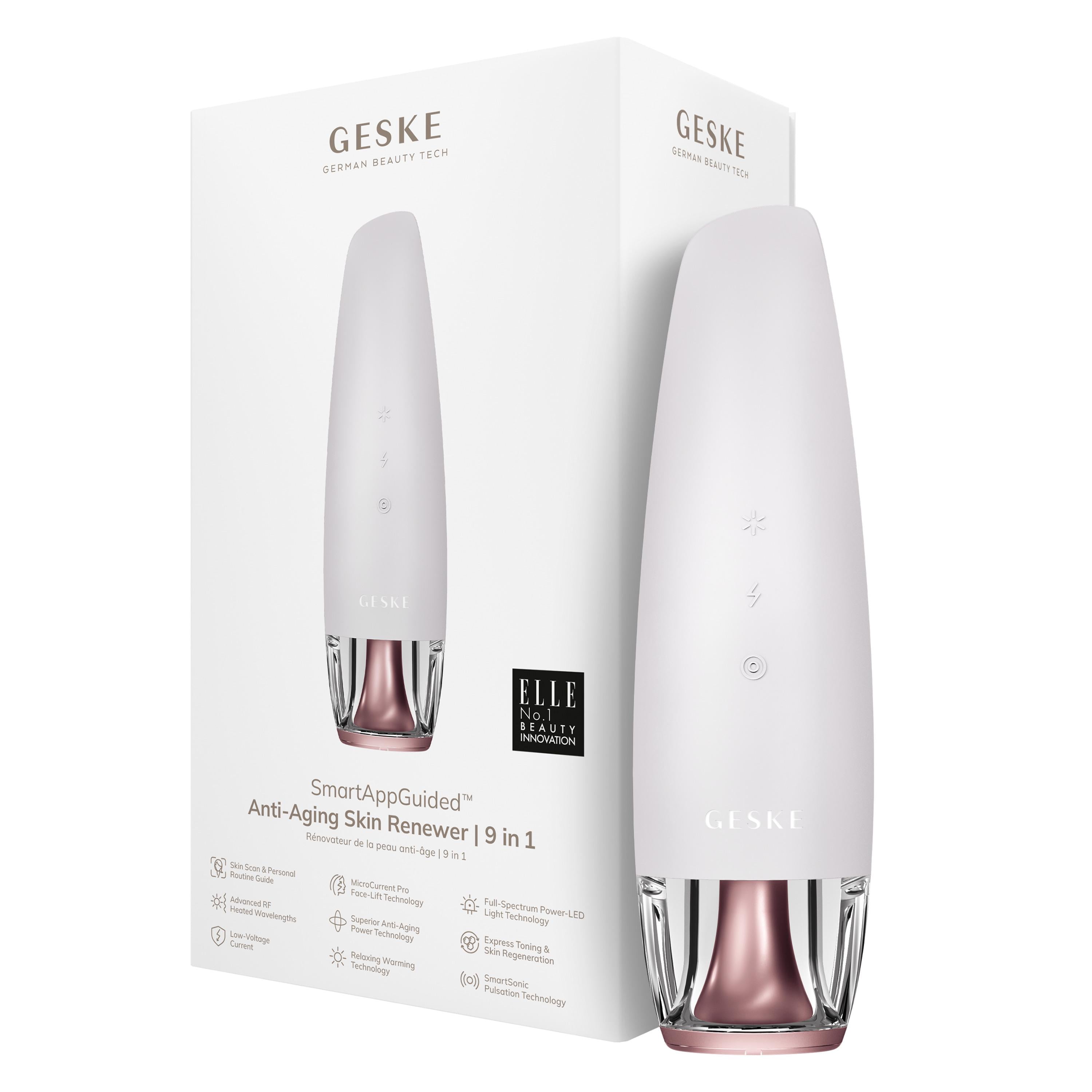 Излучатель LED для восстановления кожи лица GESKE Anti-Aging Skin Renewer 9в1 антивозрастной Starlight (HB0179)