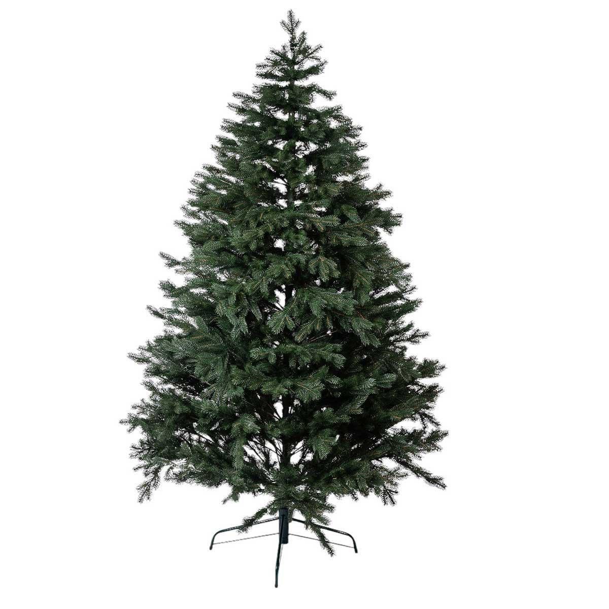 Штучна ялинка Буковинська з металевою підставкою 2,10 м Зелений (NYT15044) - фото 3