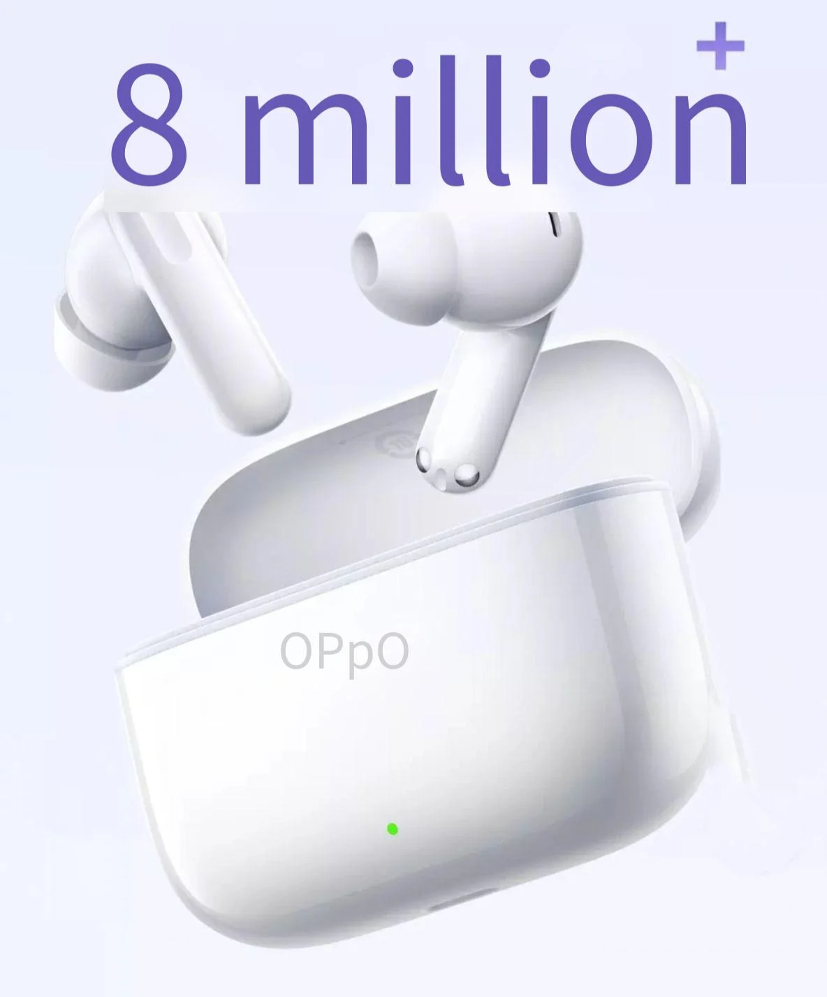 Навушники бездротові OPPO Enco Air4i White (ETEK1) - фото 7