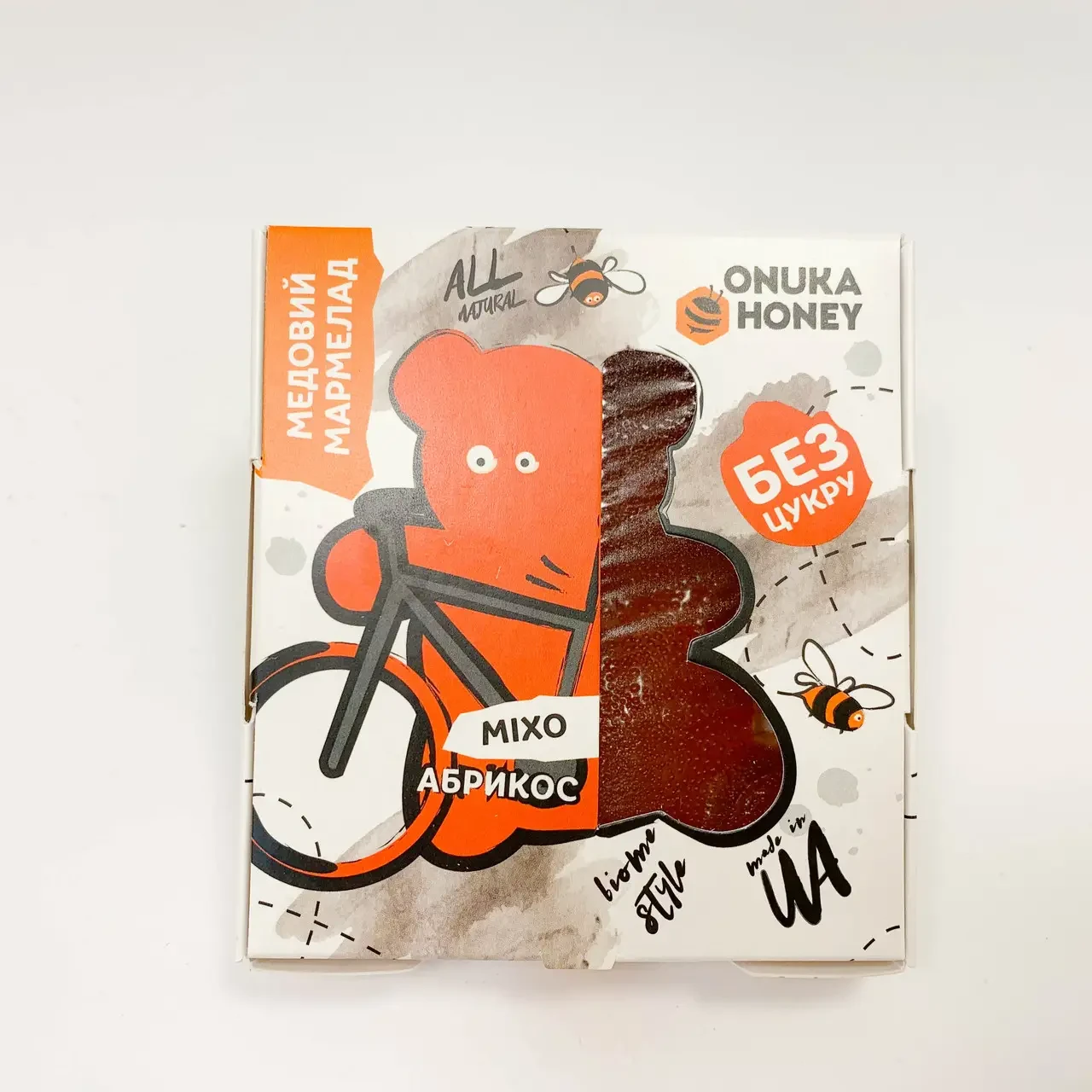 Мармелад медовый Onuka Honey абрикос 100 г (2537732309)