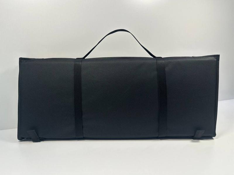 Каремат раскладной M-KET для сидения и сна 10 мм на 6 секций 1,8 м х 70 см с ручкой Черный - фото 2 Каремат раскладной M-KET для сидения и сна 10 мм на 6 секций 1,8 м х 70 см с ручкой Черный - фото 2