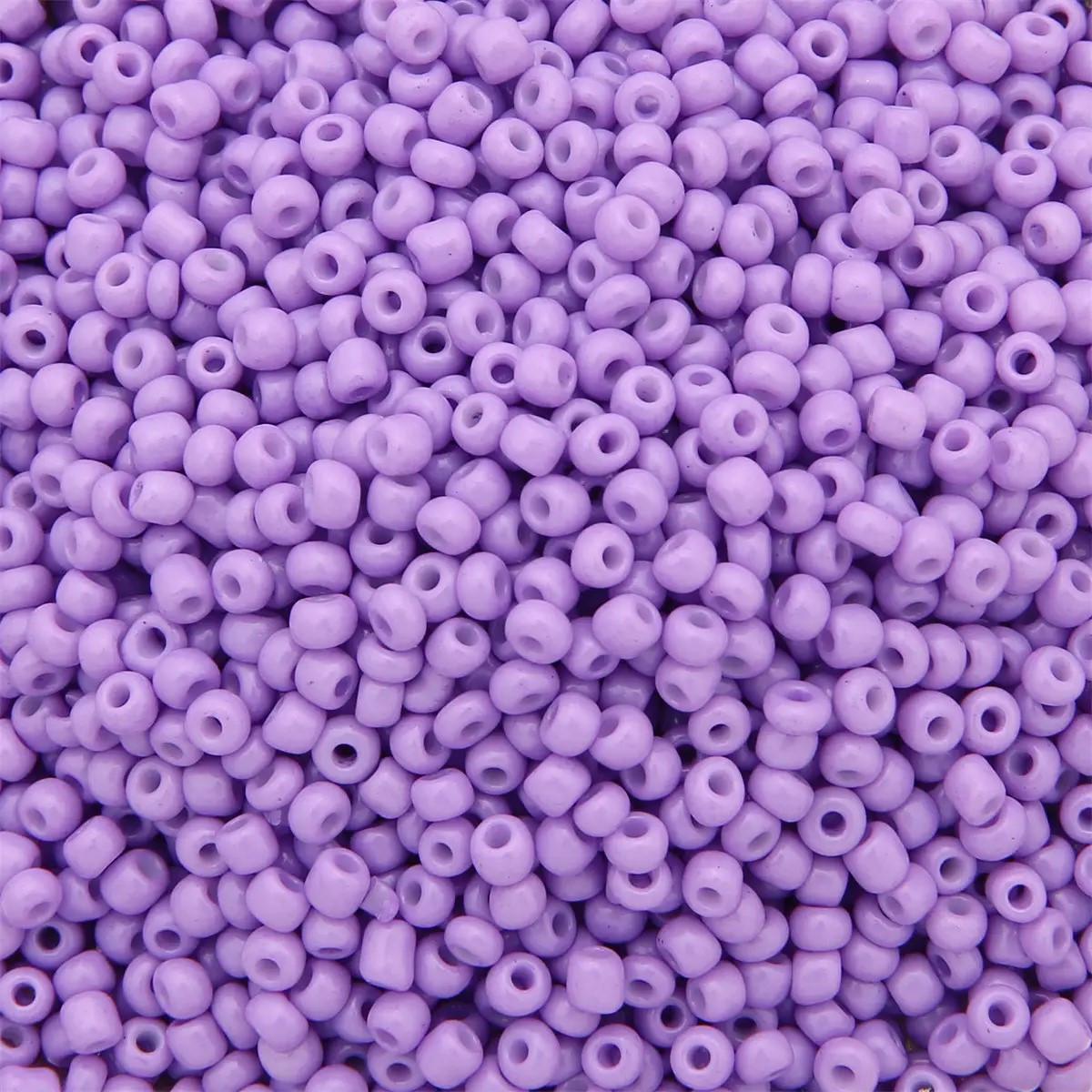 Бісер натуральний 2 мм 50 г Бузковий (БР0002н15) Бісер натуральний 2 мм 50 г Бузковий (БР0002н15)