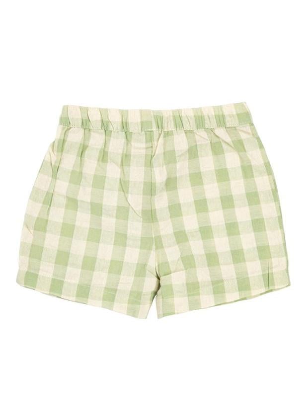 Шорты H&M в клетку 74 см Хаки (1123259)