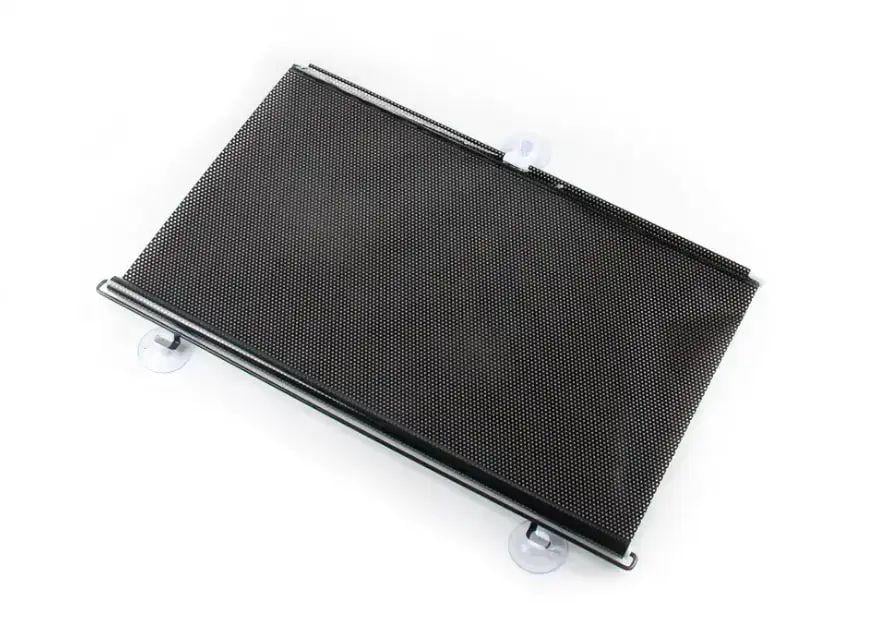 Шторка сонцезахисна рулонна світловідбиваюча на присосці 45x125 см ПВХ Чорний (opt-104524) - фото 2 Шторка сонцезахисна рулонна світловідбиваюча на присосці 45x125 см ПВХ Чорний (opt-104524) - фото 2