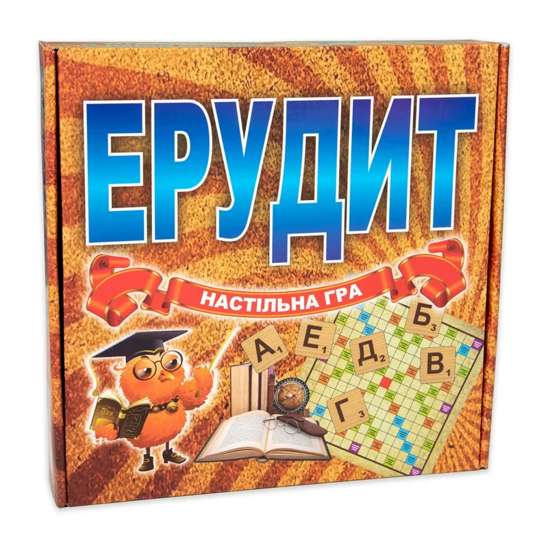 Настільна розвиваюча гра Ерудит 870ST українською мовою Настільна розвиваюча гра Ерудит 870ST українською мовою