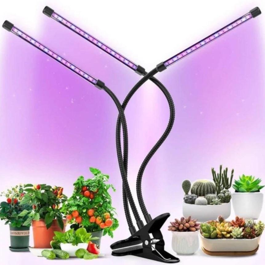 Фітолампа USB для росту рослин на 3 лампи світлодіодна LED (535) - фото 7 Фітолампа USB для росту рослин на 3 лампи світлодіодна LED (535) - фото 7