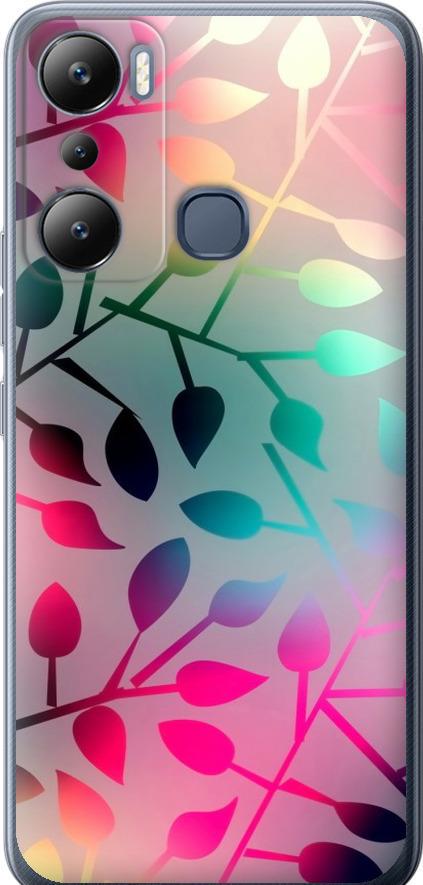 Чехол на Infinix Hot 20i Листья (2235u-2964-42517)