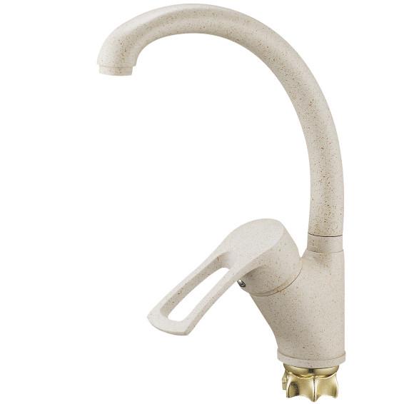 Смеситель для кухни Zegor DYU4 KS Бежевый