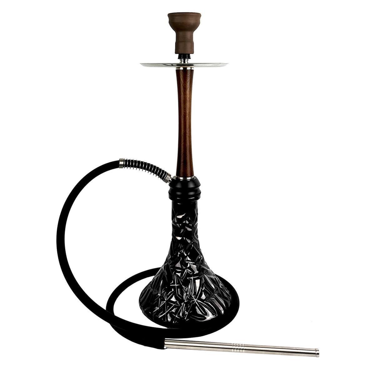 Кальян AROMA Hookah X Ray Wood Brown Craft Crystal Black