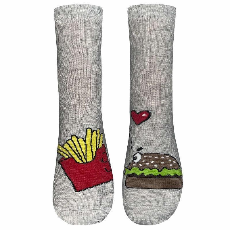 Носки женские демисезонные Легка хода 5488 классические р. 23-25 Серебряный меланжевый