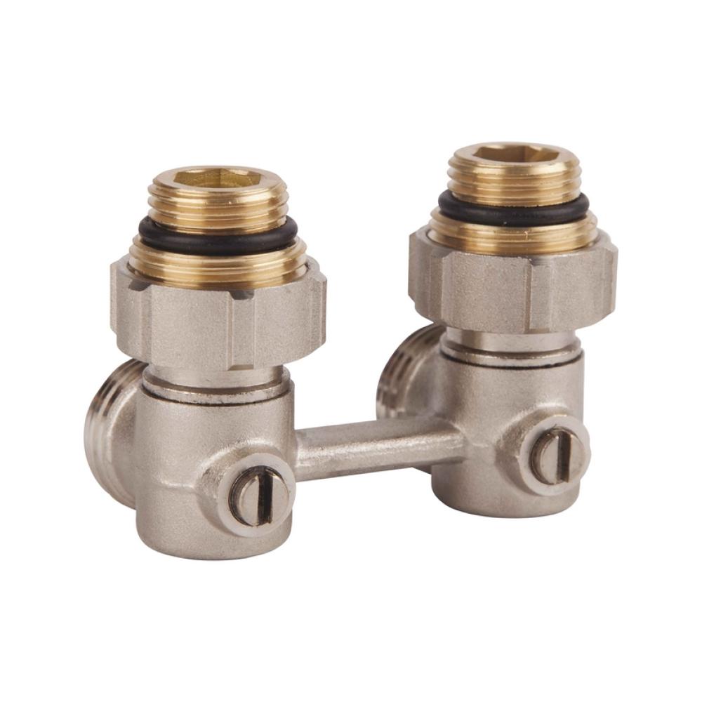 Кран шаровой для радиатора нижний угловой SD Forte 3/4"х1/2" (SF250W15)