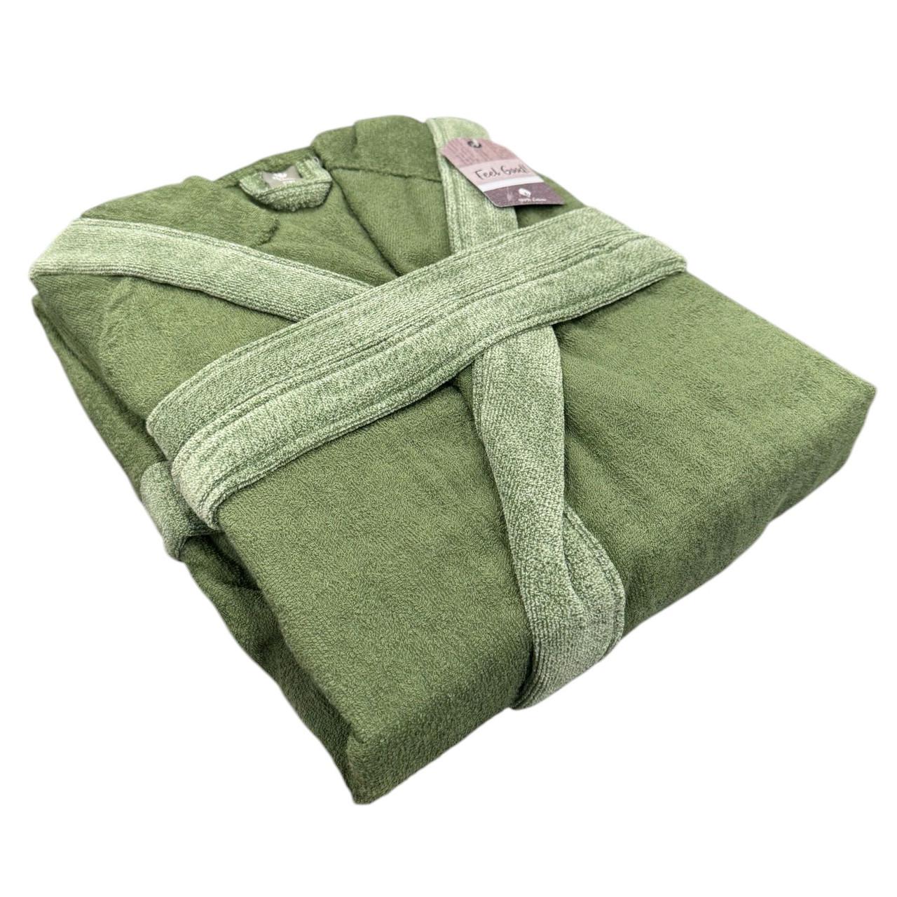 Халат махровый PHP Joy Melange Verde L Зеленый