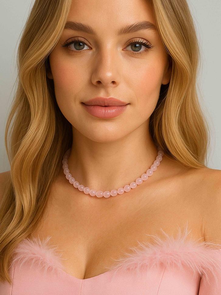 Чокер LeBijou з рожевого кварцу (5071) Чокер LeBijou з рожевого кварцу (5071)