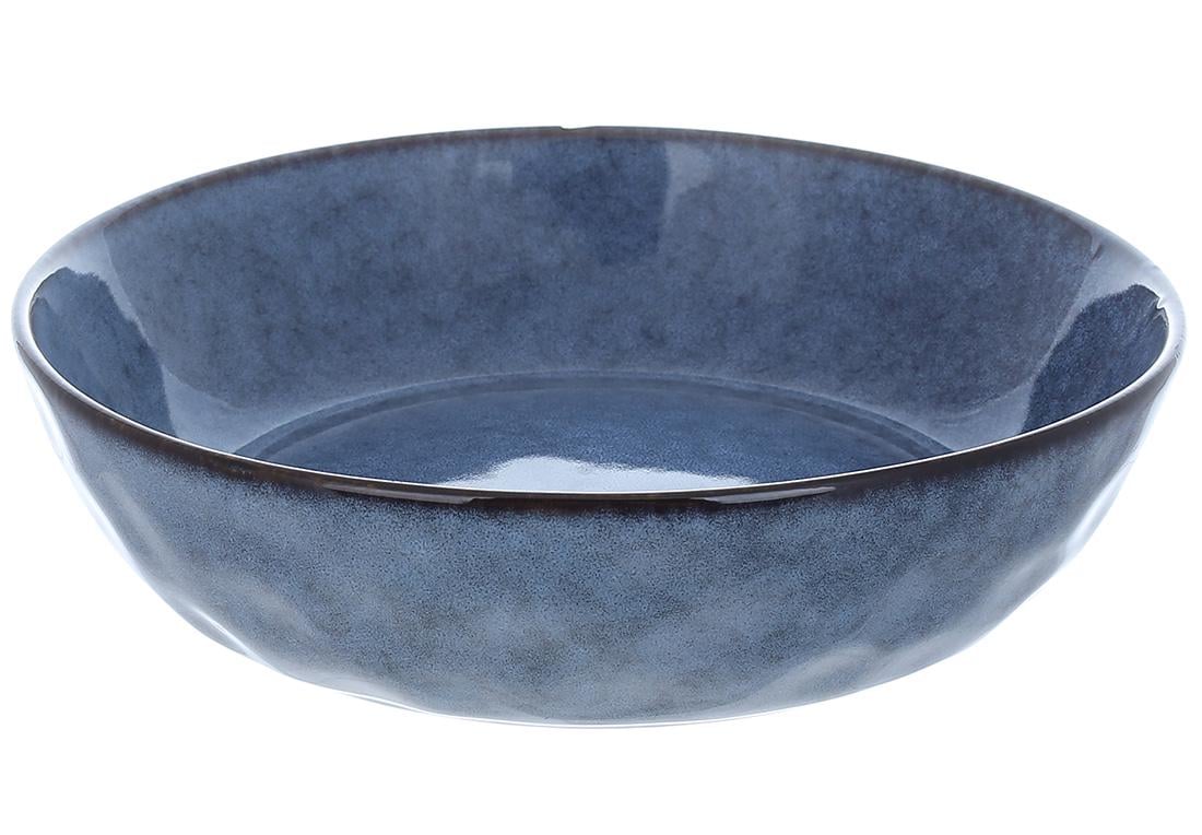 Салатник керамический BonaDi Casual 20 см 6 шт. Темно-синий (344-218)