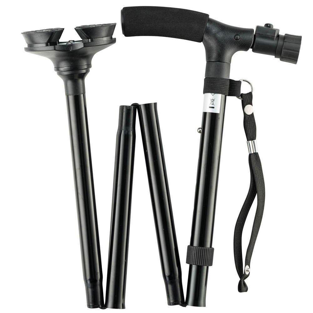 Трость телескопическая Ultimate Magic Cane с подсветкой (1000332-Black-0) - фото 5