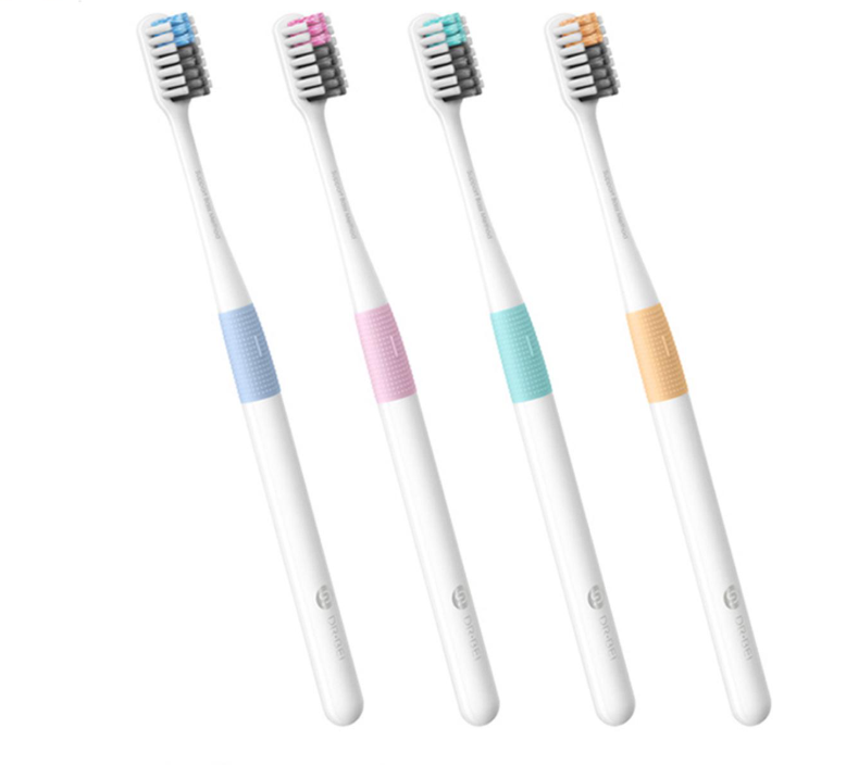 Набор зубных щеток Dr.Bei BASS Toothbrush 4 шт. (NUN4006RT) Набор зубных щеток Dr.Bei BASS Toothbrush 4 шт. (NUN4006RT)