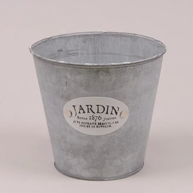 Кашпо металлическое Flora Jardin 16 см (41792)