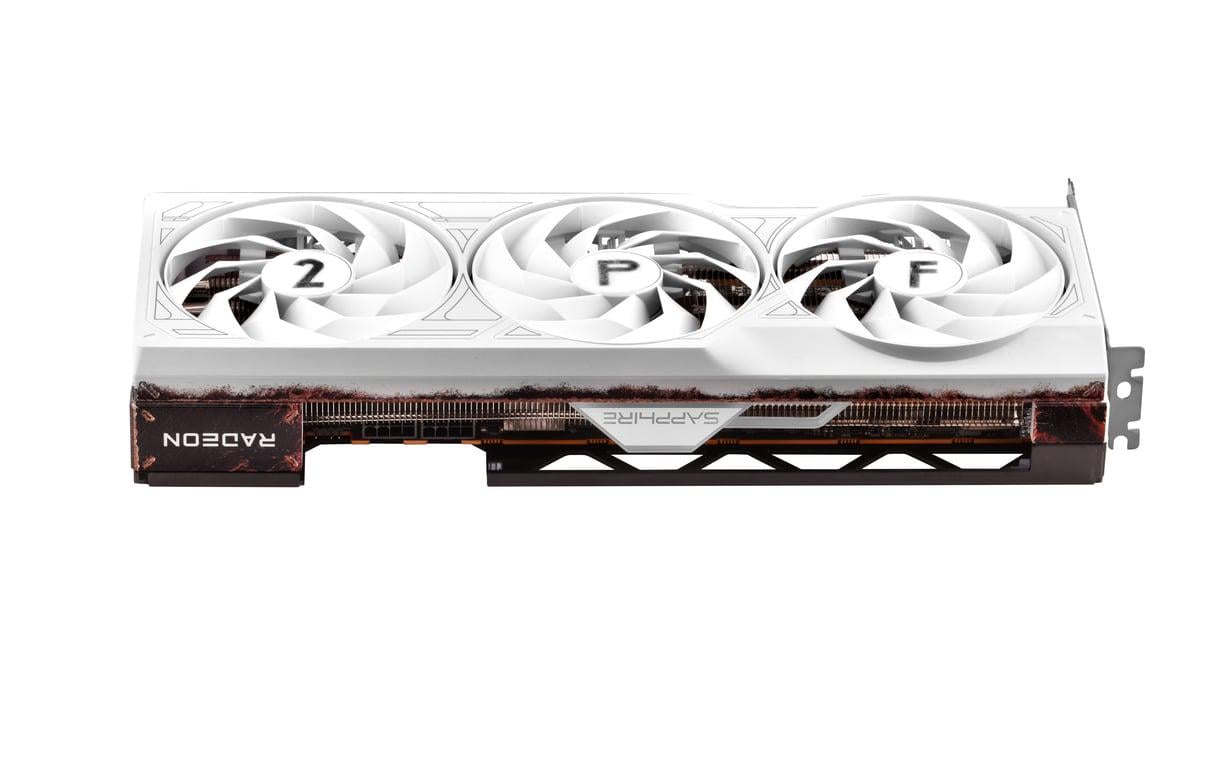 Відеокарта Sapphire Radeon RX 7700 XT 12GB PURE Frostpunk 2 Edition (11335-08-50G) - фото 4 Відеокарта Sapphire Radeon RX 7700 XT 12GB PURE Frostpunk 2 Edition (11335-08-50G) - фото 4