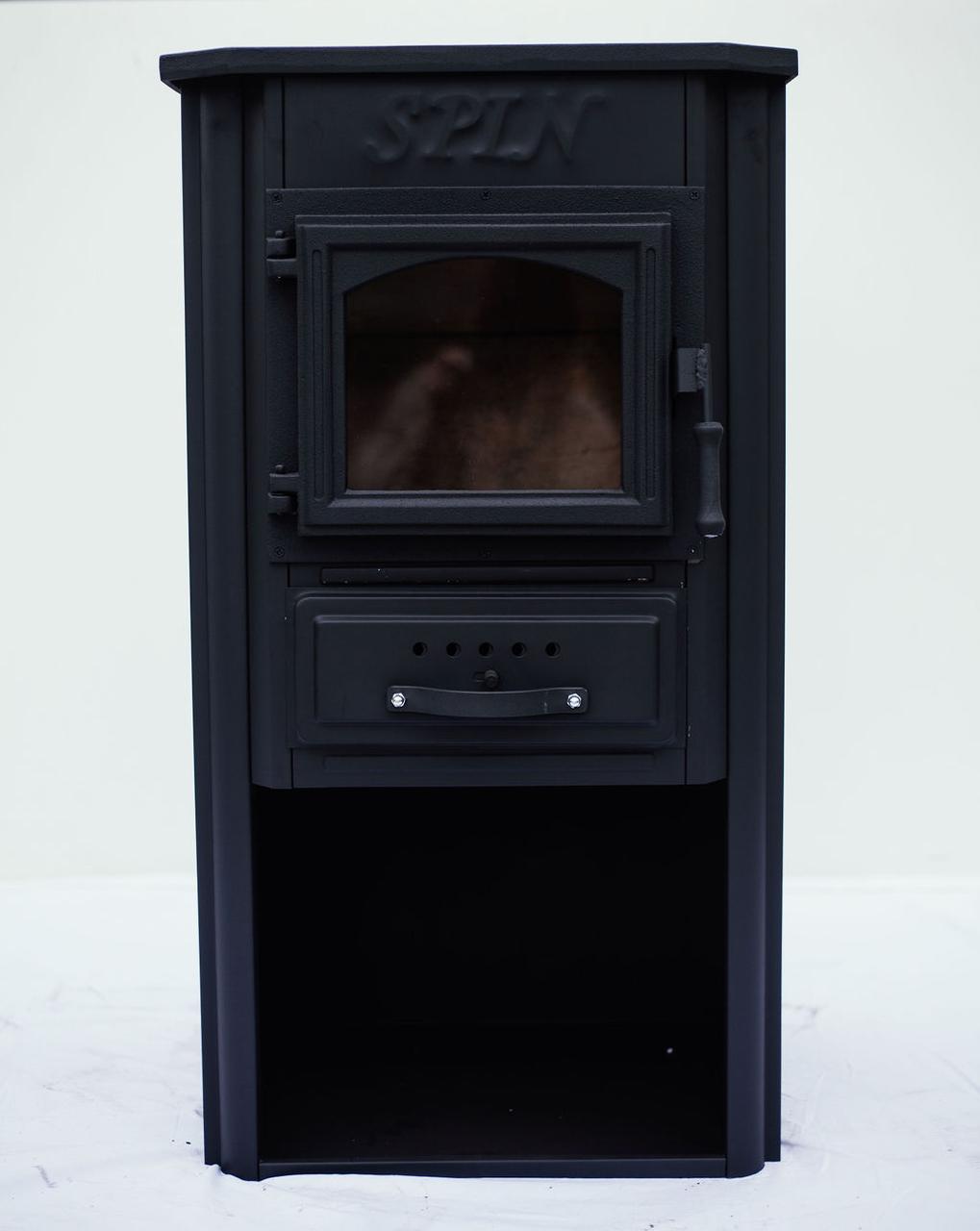 Піч на дровах для конвекційного опалення Spin EKONOMIK 9 кВт Чорний (CNT00007712) - фото 8 Піч на дровах для конвекційного опалення Spin EKONOMIK 9 кВт Чорний (CNT00007712) - фото 8