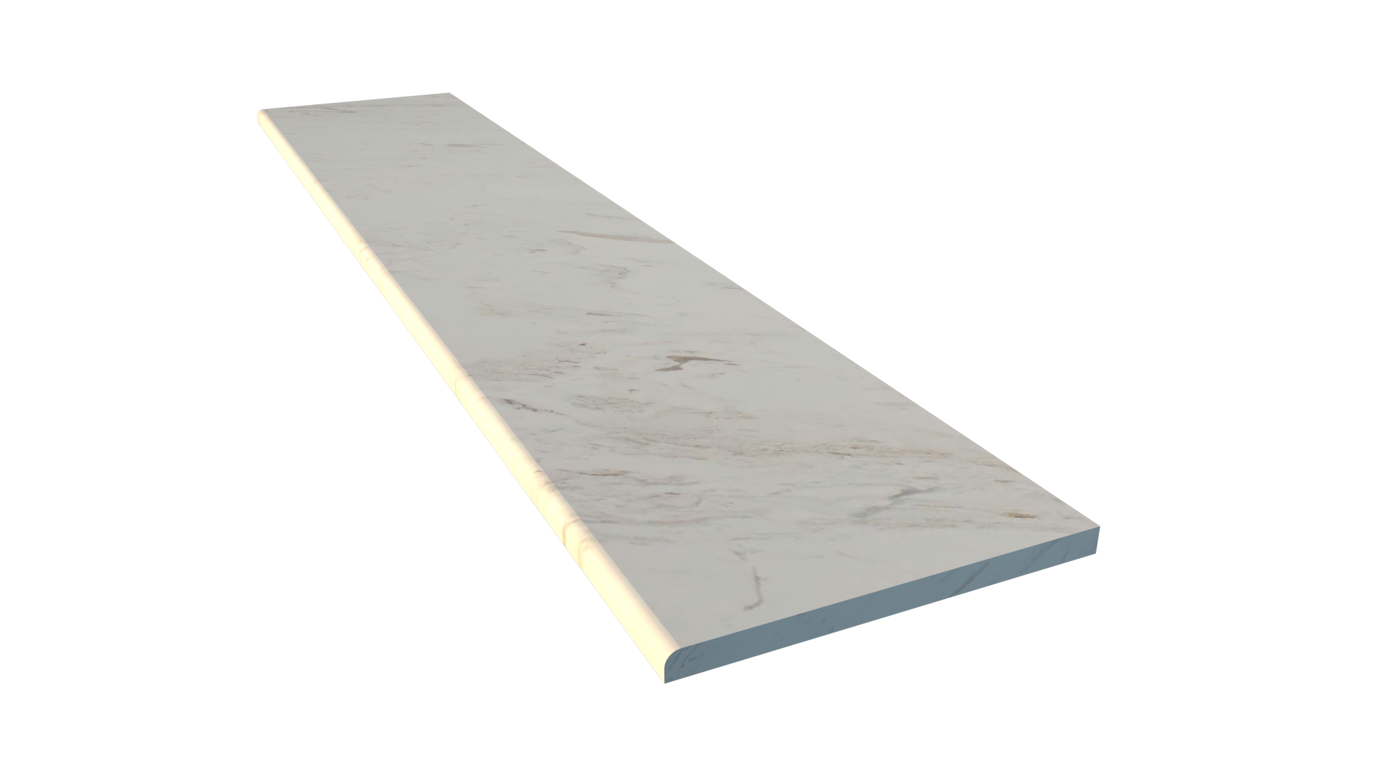 Підвіконня мармурове натуральне Victory 1000х400х20 мм Білий