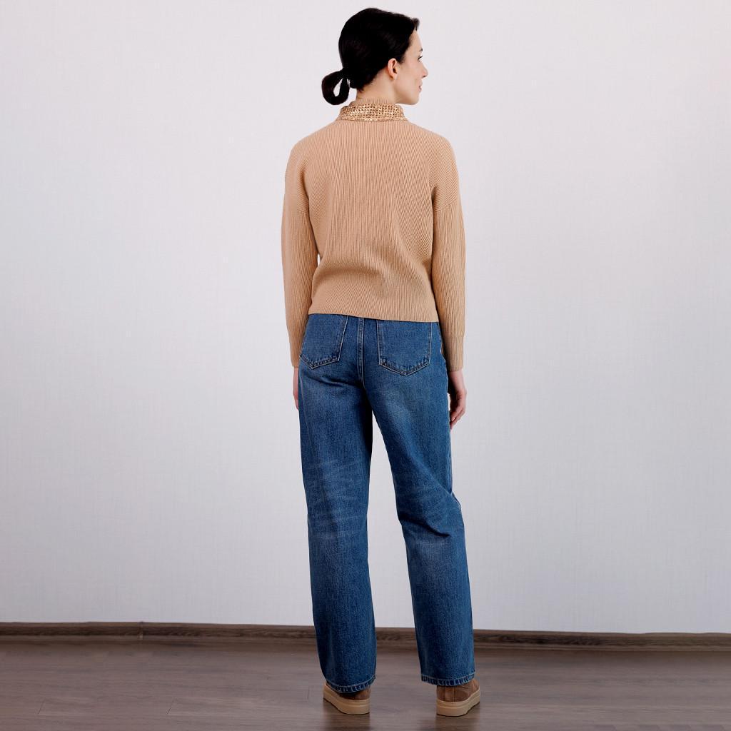 Светр жіночий кашеміровий Brunello Cucinelli S Бежевий (2589902315) - фото 4 Светр жіночий кашеміровий Brunello Cucinelli S Бежевий (2589902315) - фото 4