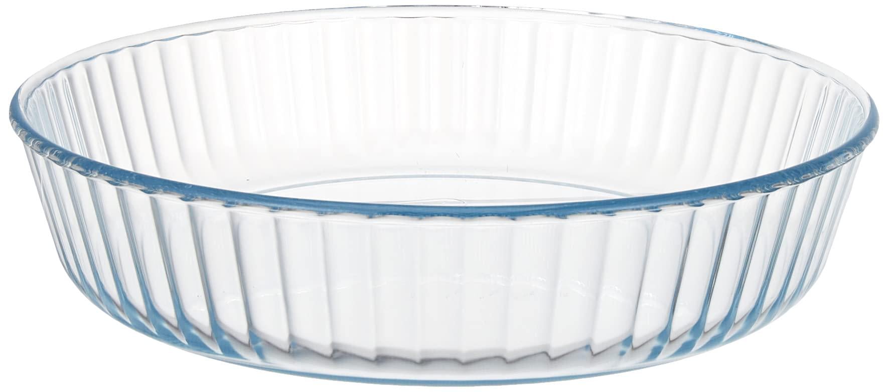 Форма для запекания Fenix жаропрочная стеклянная круглая ​​для духовки 2,1 л 26 см