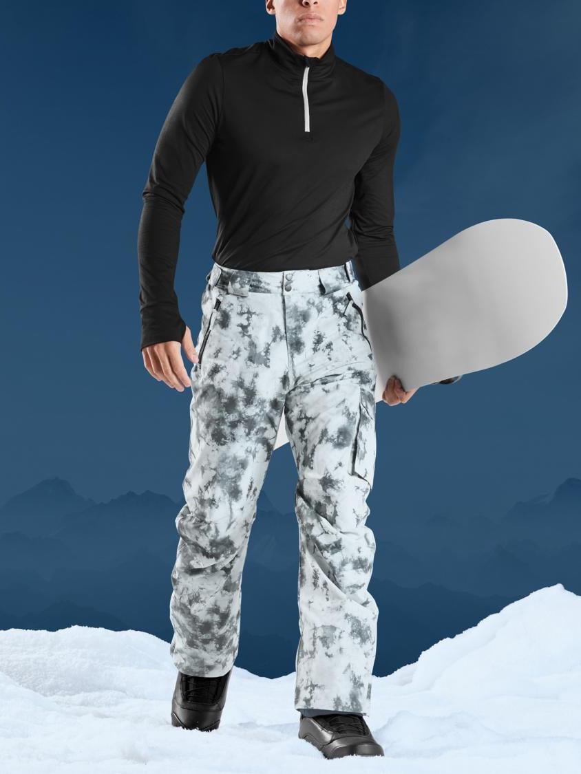 Штани лижні Crivit р. 52 Сіро-білий (45840101)